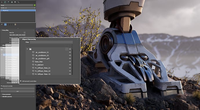 Proxy vo V-Ray 6 pre 3dsmax