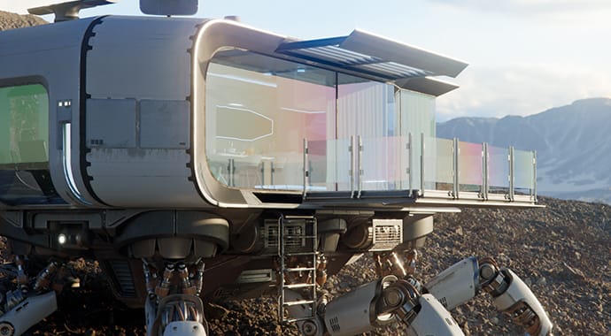Tenký film vo V-Ray 6 pre 3dsmax