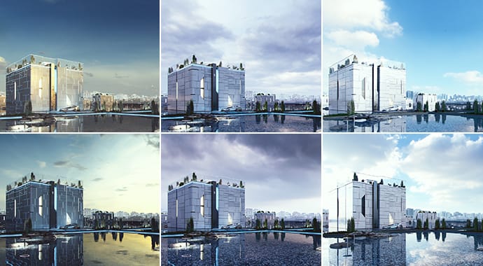 Generátor osvetlenia vo V-Ray pre Rhino
