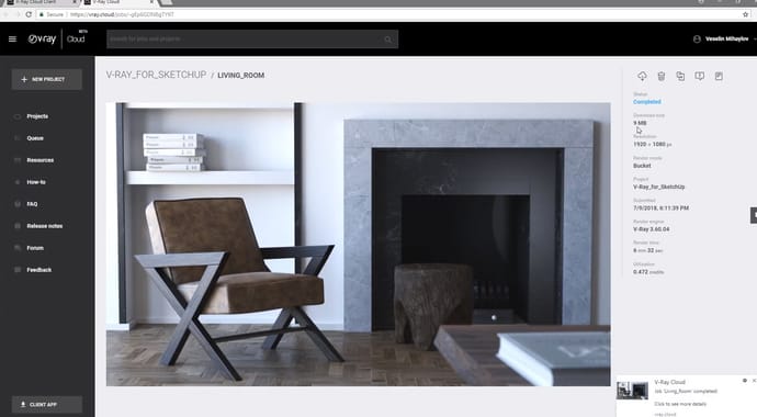 Renderovanie vo V-Ray pre SketchUp