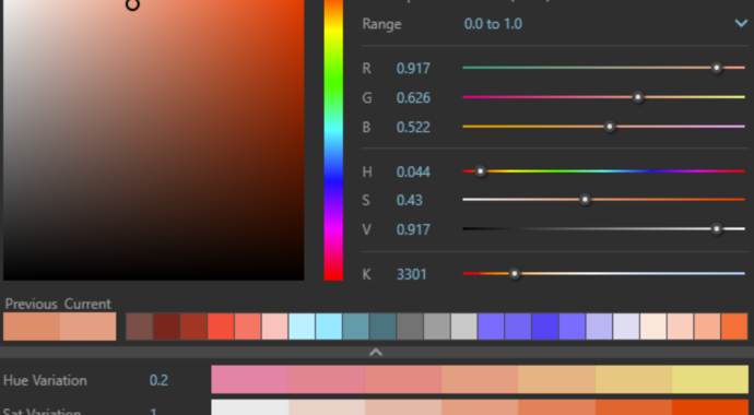 Color Picker vo V-Ray pre SketchUp