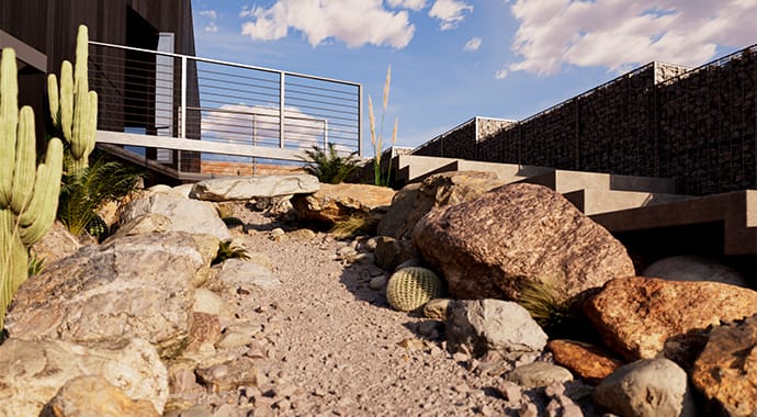 Procedurálne mraky vo V-Ray pre SketchUp